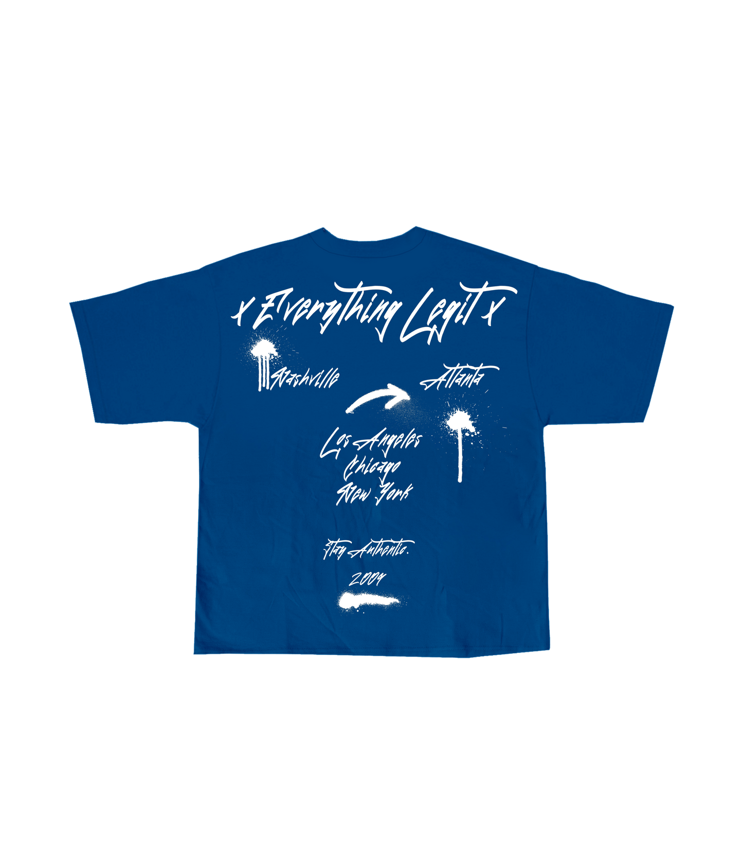 Stay Authentic - Blue