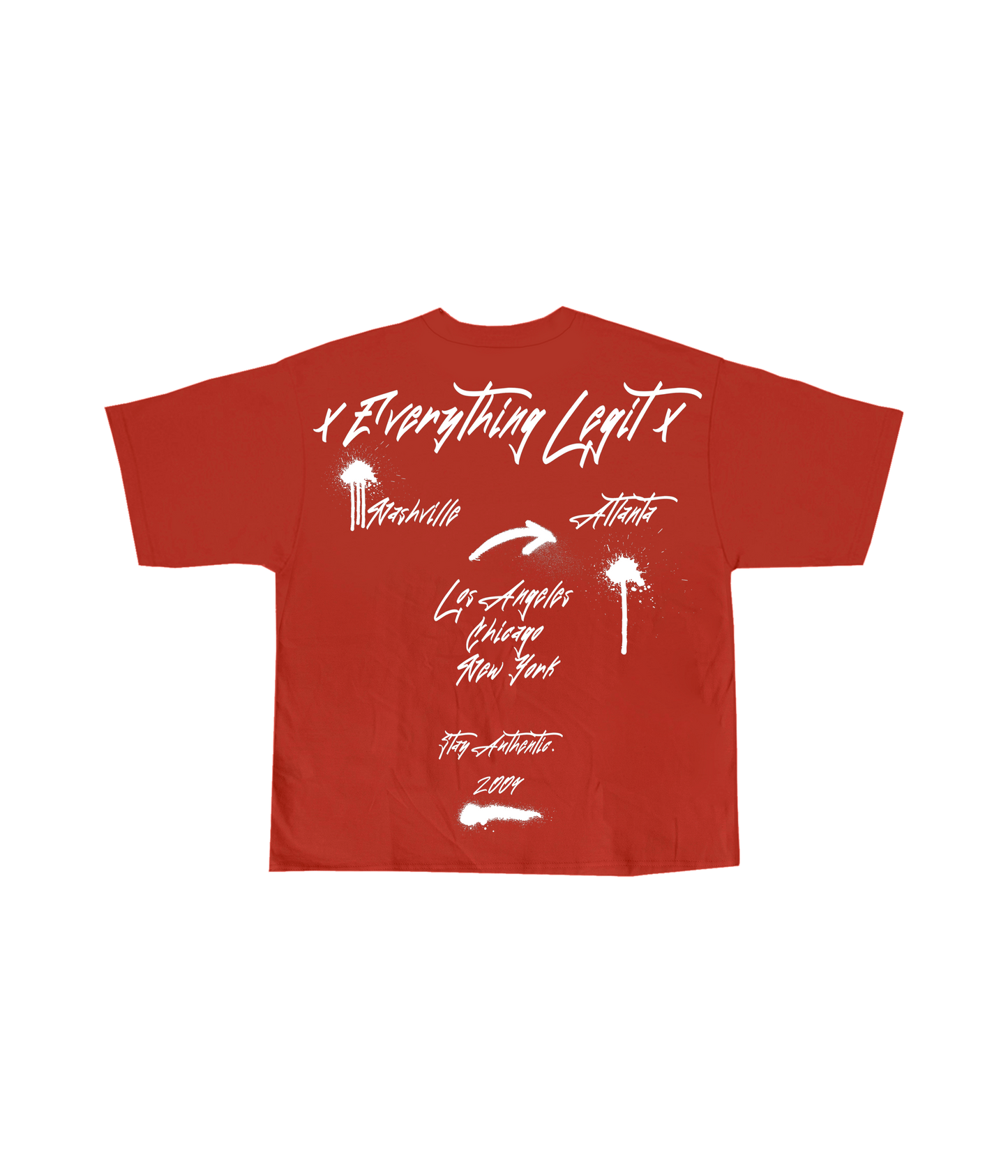 Stay Authentic - Red