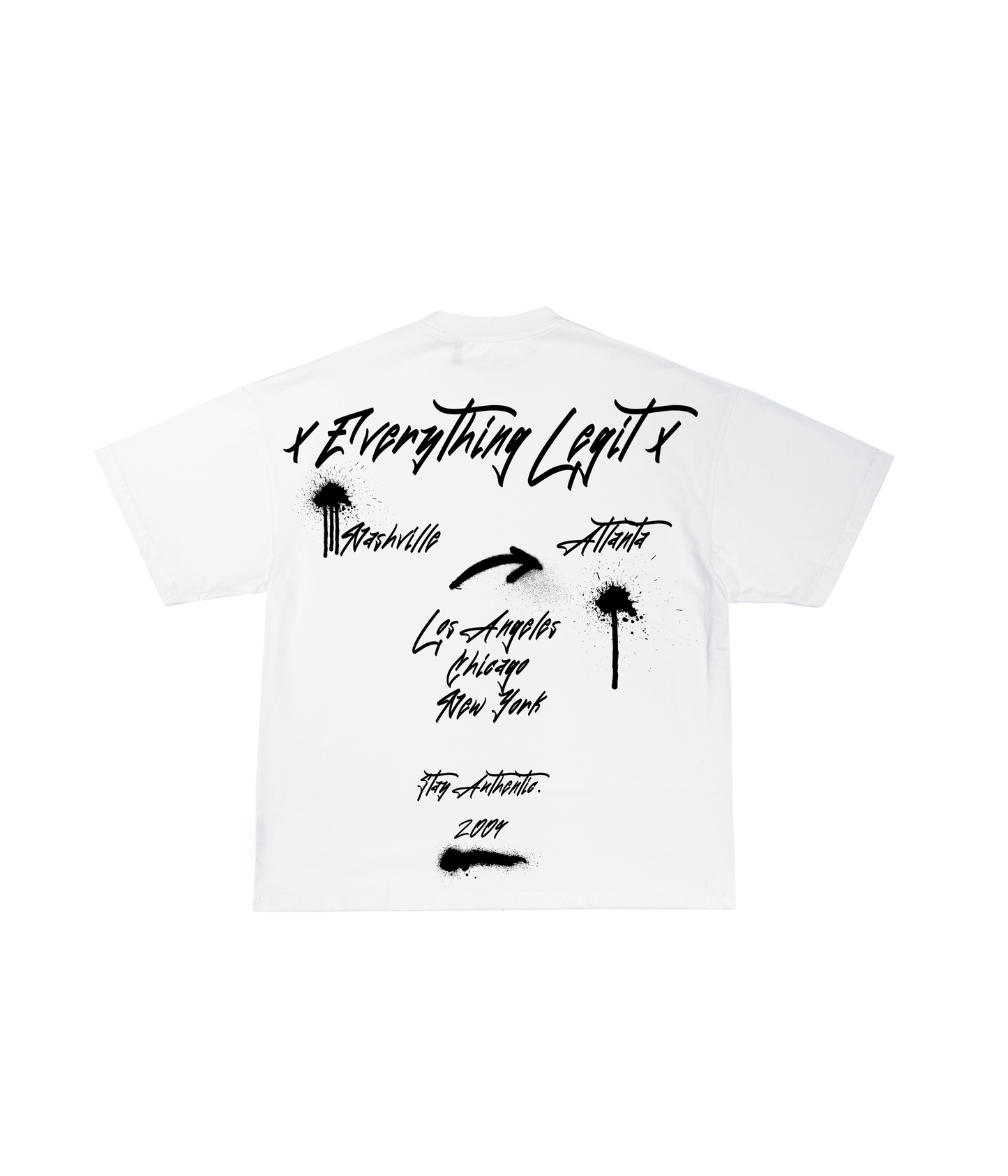 Stay Authentic - White