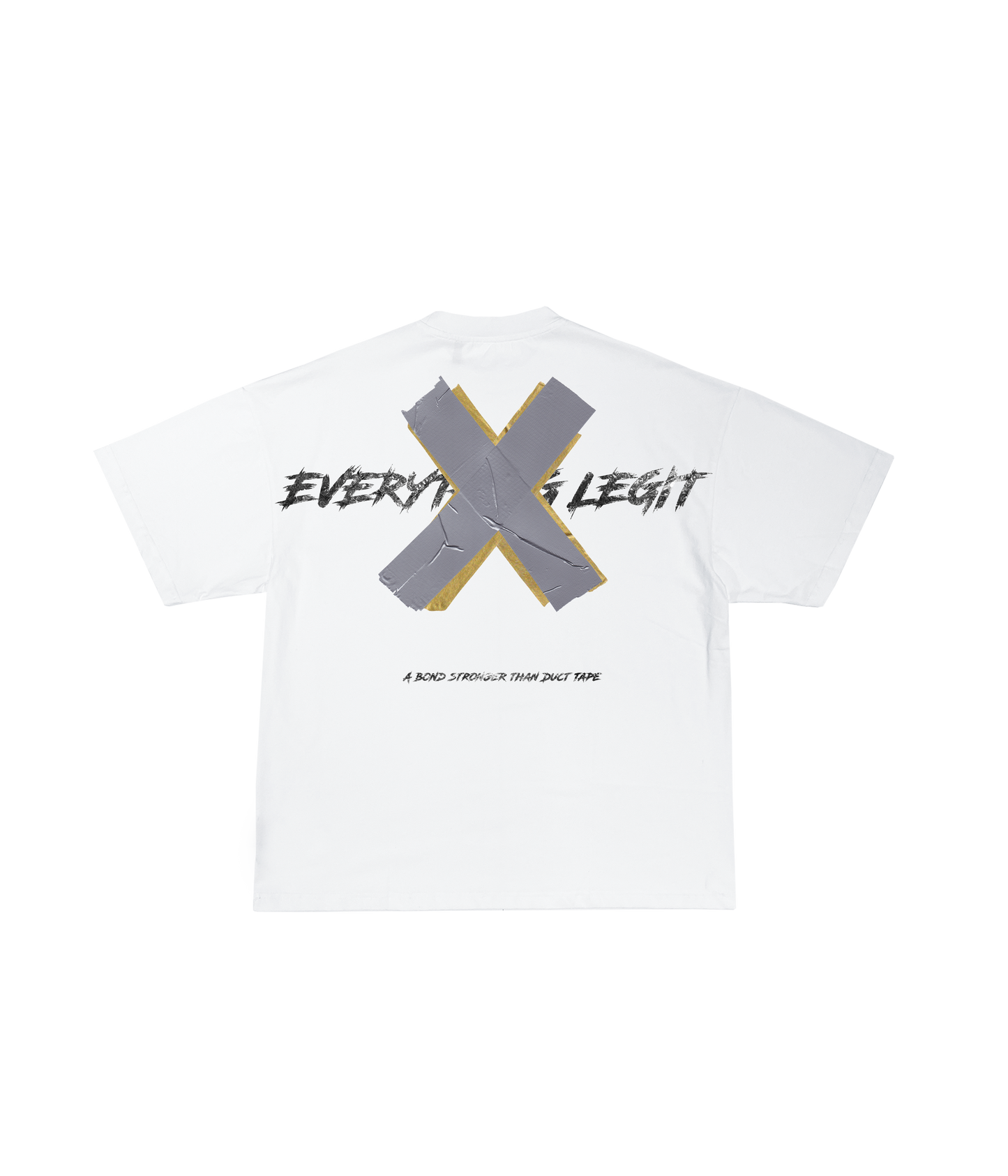Stronger Than Duct Tape - White